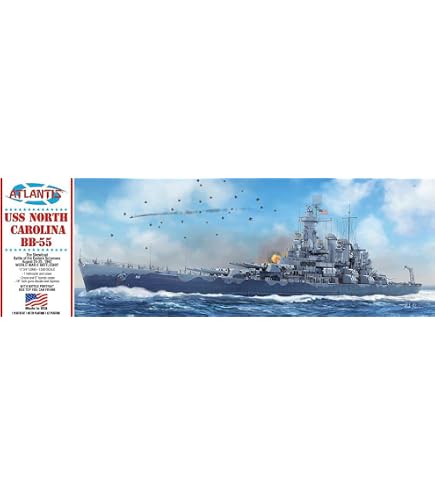 Amazon.com: Trumpeter 1/700 USS Massachusetts BB59 Battleship